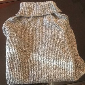 High-low Express Turtleneck